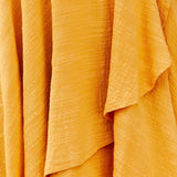 2019 New Women 100% Cotton Spaghetti Strap Summer Dress Sexy Yellow V Neck Ruffles Mini Dresses Casual Beach Dress