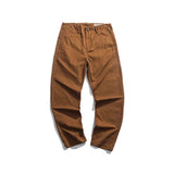 new vintage casual pants mens Chinos brand clothing solid trousers male high quality khaki chino pants for autumn