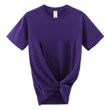 Women T-Shirts 2018 Summer Tee Shirt Women Solid Color Casual Black White Short Sleeve O-Neck Ladies Tees Tops Female T Shirt