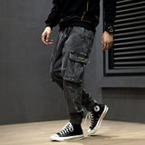 Vintage Denim Cargo Jeans