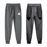 Jogger Mens Pants Cotton Trousers Male Winter Warm Velvet Sweatpants Tracksuit Joggers Autumn Winter M-4XL