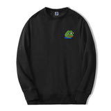 Men Sweatshirts Hoodie Sad Frog Angry Pepe Anime Print Feels Good Man Comic Casual O-Neck New Arrival Streetwear