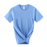 Women T-Shirts 2018 Summer Tee Shirt Women Solid Color Casual Black White Short Sleeve O-Neck Ladies Tees Tops Female T Shirt