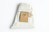  White embryo cloth color point denim shorts Jeans Man Raw Denim Jeans Knee Length Selvedge Denim Jeans