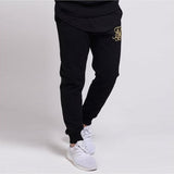 autumn casual sweatpants solid color fashion high street men's pants Sik Silk Joggers super brand high quality fitness pant