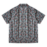  Mens Hawaiian Shirt Men's Casual Shirt Japanese Fabric Printed Beach Men's Short Sleeve Shirts Branded Clothing