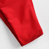 High Cut One Shoulder Bikini 2018 Swimwear Women High Waist Swimsuit Sexy Hollow Out Padded Bikini Set Biquni Bathing Suit