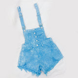 Short Rompers Womens Jumpsuit Denim Overalls for Women Rompers Plus Size Hole Playsuits and Jumpsuits for Girls Overalls