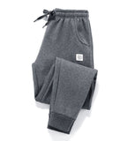 Jogger Mens Pants Cotton Trousers Male Winter Warm Velvet Sweatpants Tracksuit Joggers Autumn Winter M-4XL