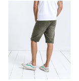  Denim Shorts Male New 2019 Summer Shorts Men Fashion Hole Ripped Jeans Slim Fit Plus Size Fashion Clothing 180180
