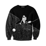 Sweatshirts Space Vacuum Cleaner Robot 3D Print Fashion Jumpers Pullovers Streetwear Tracksuit Tops Hoody