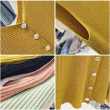 Fashion Button Knit Vest Women Top Camisole Female Solid Elastic knited Slim Sleeveless Tops Femme 2019 Summer Casual Camis New