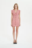 Summer Ruffle Mini Dress With Sleeve Waist