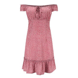 Summer Dress off shoulder Vintage sexy mini ruffled women Holiday print floral tube dress 2019 beach Short vestido Dress female