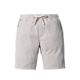 Summer Knee Length Shorts Men Raw Hem Drawstring Sweatpants Jogger Short High Quality Brand Clothing 180024