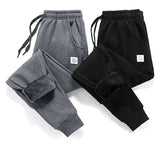 Jogger Mens Pants Cotton Trousers Male Winter Warm Velvet Sweatpants Tracksuit Joggers Autumn Winter M-4XL