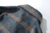 Flannel Striped Shirt Men Long Sleeve Vintage Shirts Men Plaid Streetwear Fashions Casual Spring Autumn Harajuku Shirts