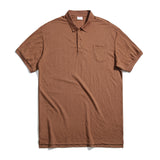 Summer Polo Shirt Men's Solid Business Casual Men's Polo Shirt  High Quality Short Sleeve Polo Shirt polo shirt men