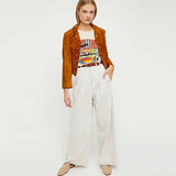 Vintage Beige Rolling Stones Summer Tshirt Rock Cartoon O Neck Cotton T-Shirt Girls Streetwear Designer Style New Arrivals 2019