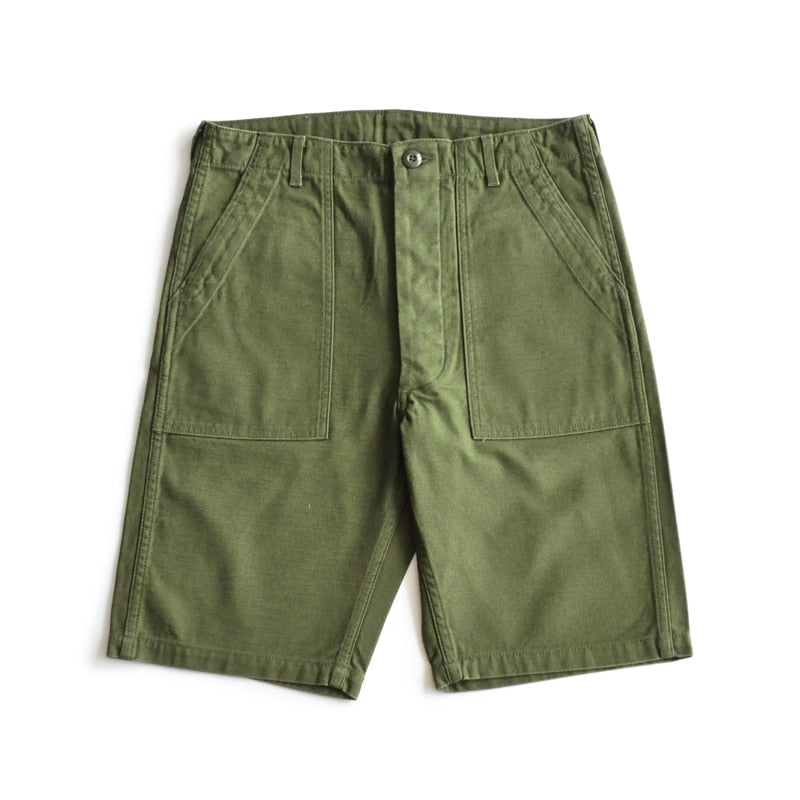 Utility Pants US Vietnam ARMY HBT PANTS Original Replica Baker Pants VINTAGE  Mens Shorts