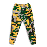 Boys Multiple Pockets Cargo Jeans Men Color Contrast Denim Pants for Men