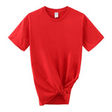 Women T-Shirts 2018 Summer Tee Shirt Women Solid Color Casual Black White Short Sleeve O-Neck Ladies Tees Tops Female T Shirt